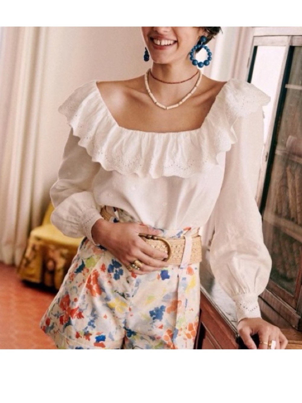 Sezane Francesca Blouse
